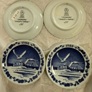 1988 Royal Copenhagen Plates/ornaments